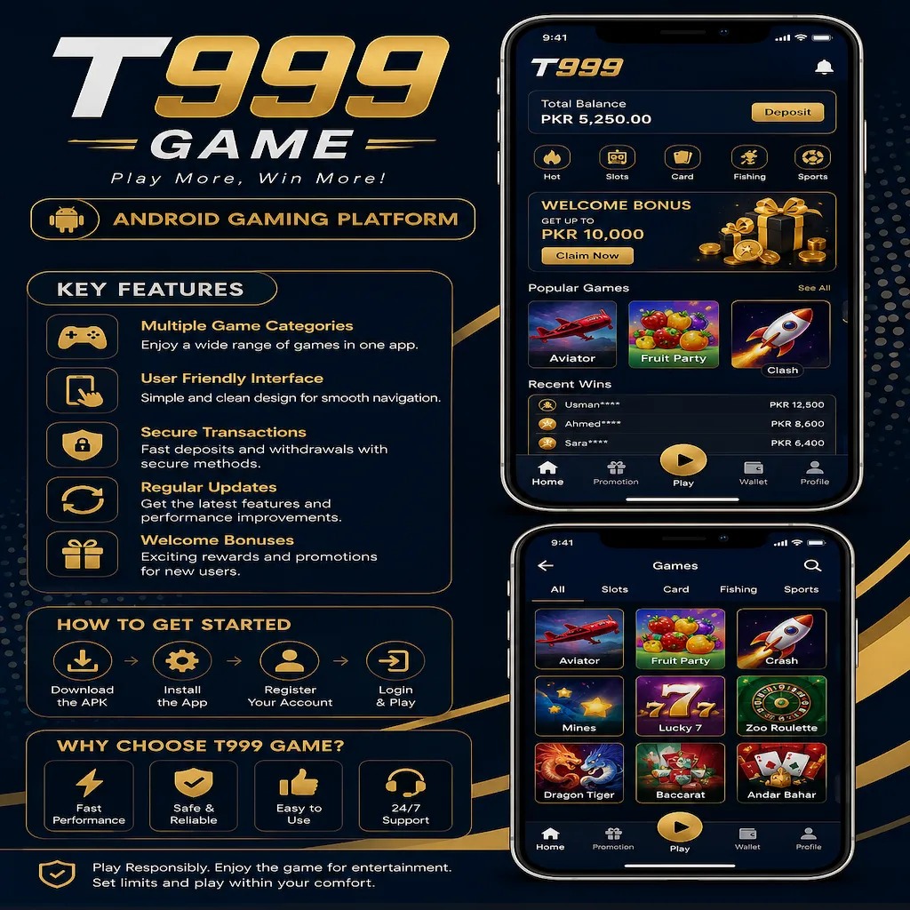 T999 Game Registration Page