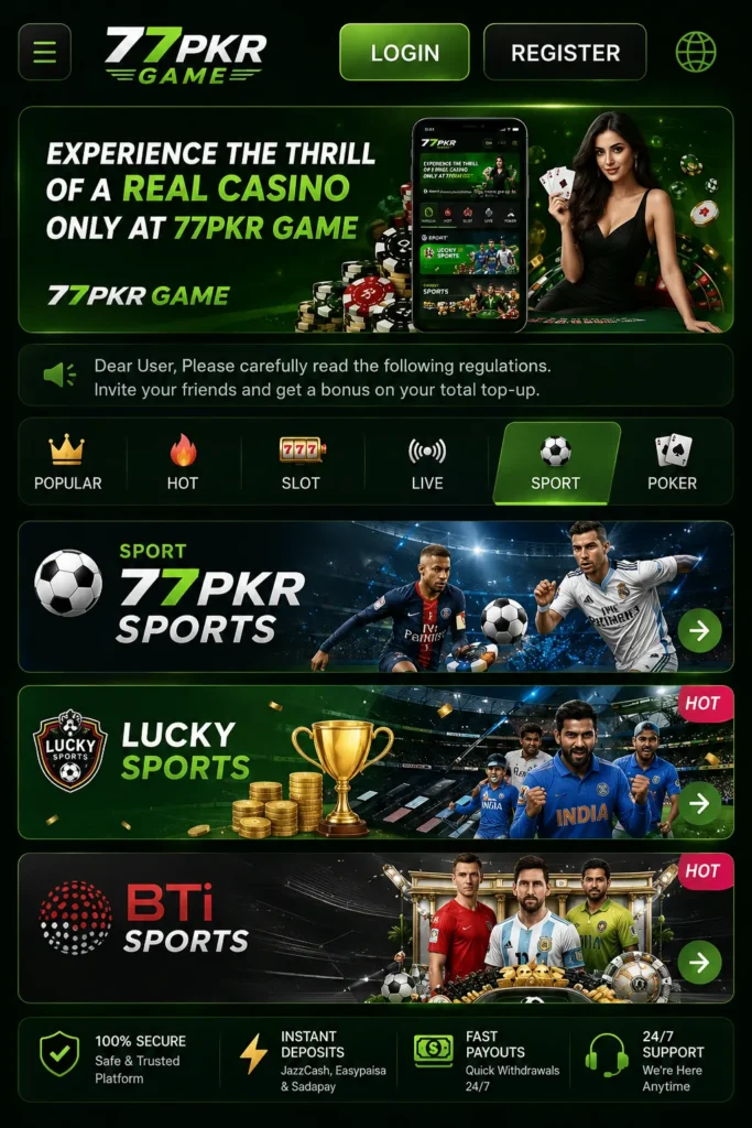 77Pkr Game Download